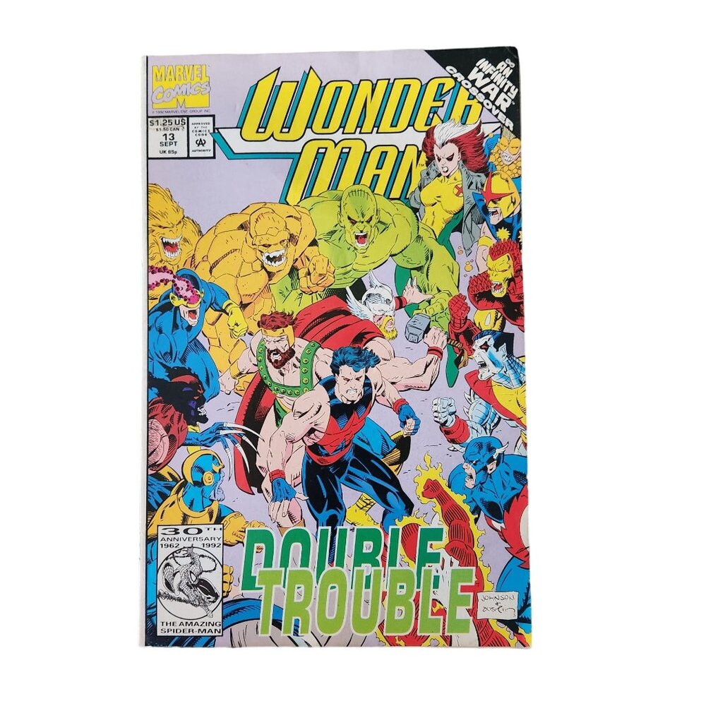 Marvel Wonder Man #13 1992 Comic Book Collector Bagged Boarded
